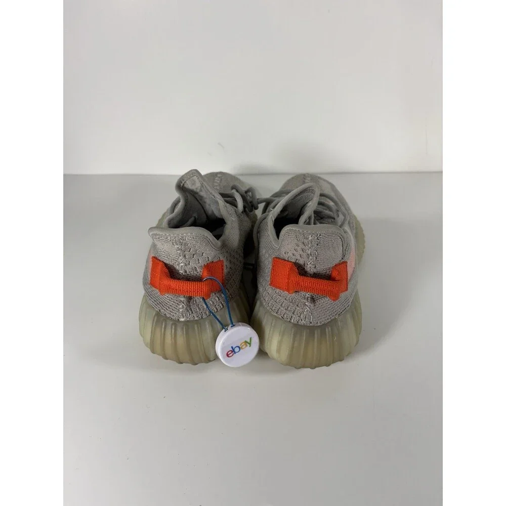 Adidas Yeezy Boost 350 V2 FX9017 Tail Light Grey Primeknit Sneakers Mens Sz 7.5